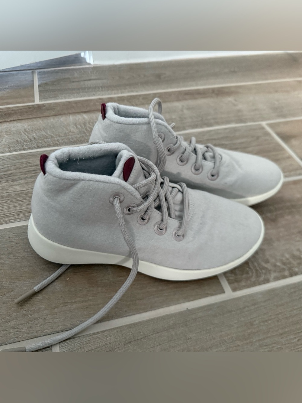 All Birds Wool Runner Mizzle Light Gray Women’s Sz 9